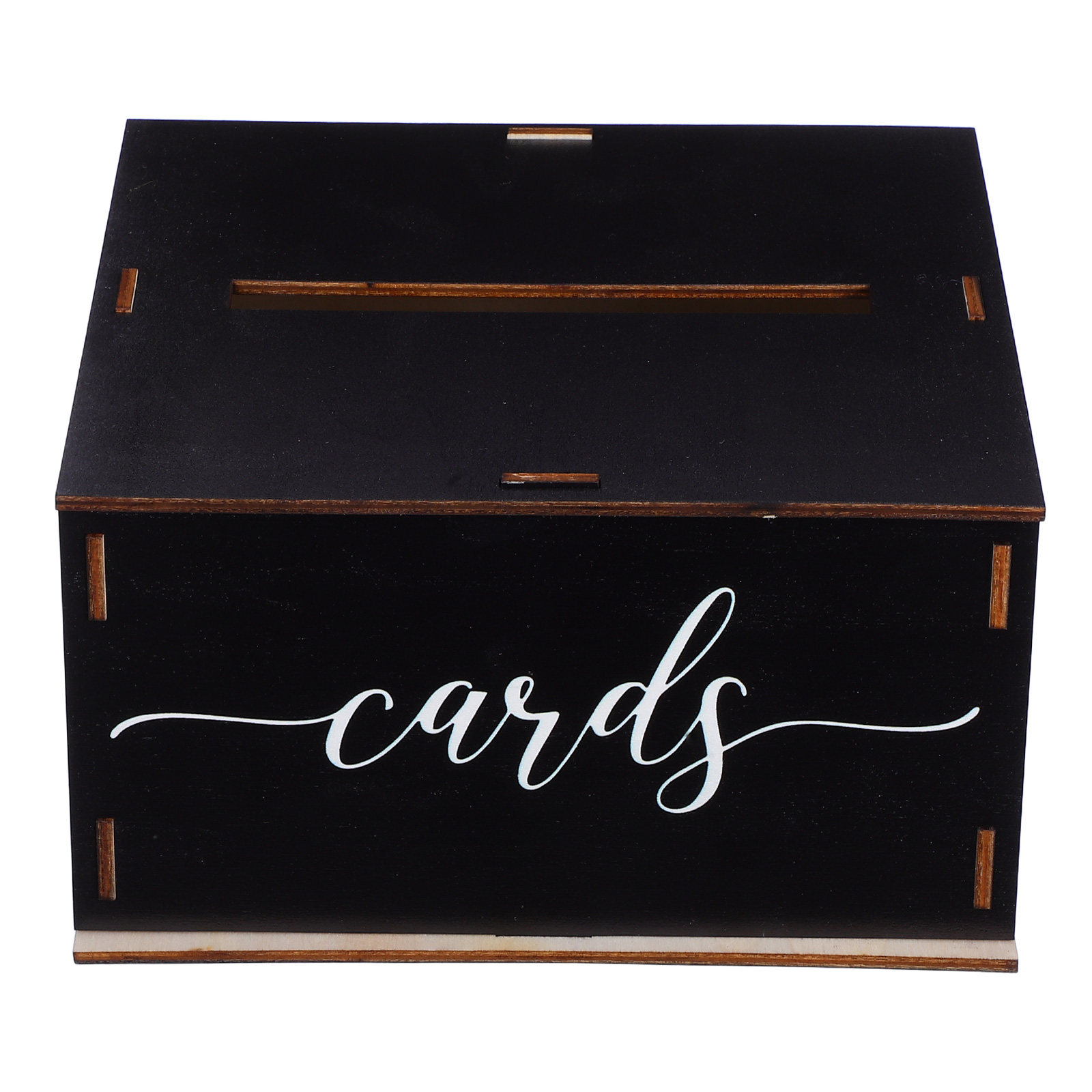 Event Party Box - Wooden Wedding Card Box Rustic Charm