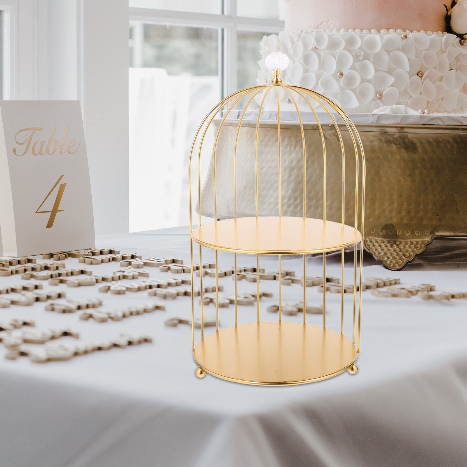 Birdcage 2 Tier Cupcake Stand  - Cupcake Stand Tier review and price
