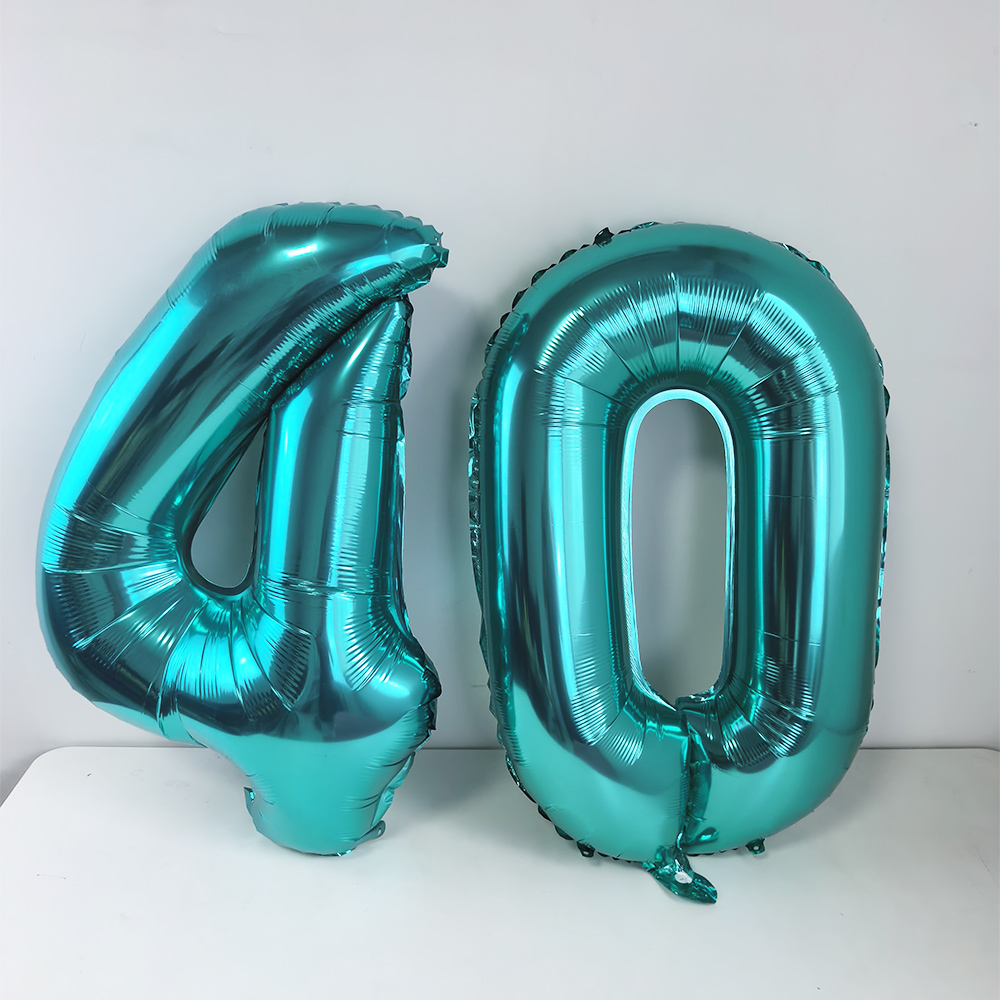 32inch Teal Blue Number 18 Bal - Balloon Pump Hand review and price