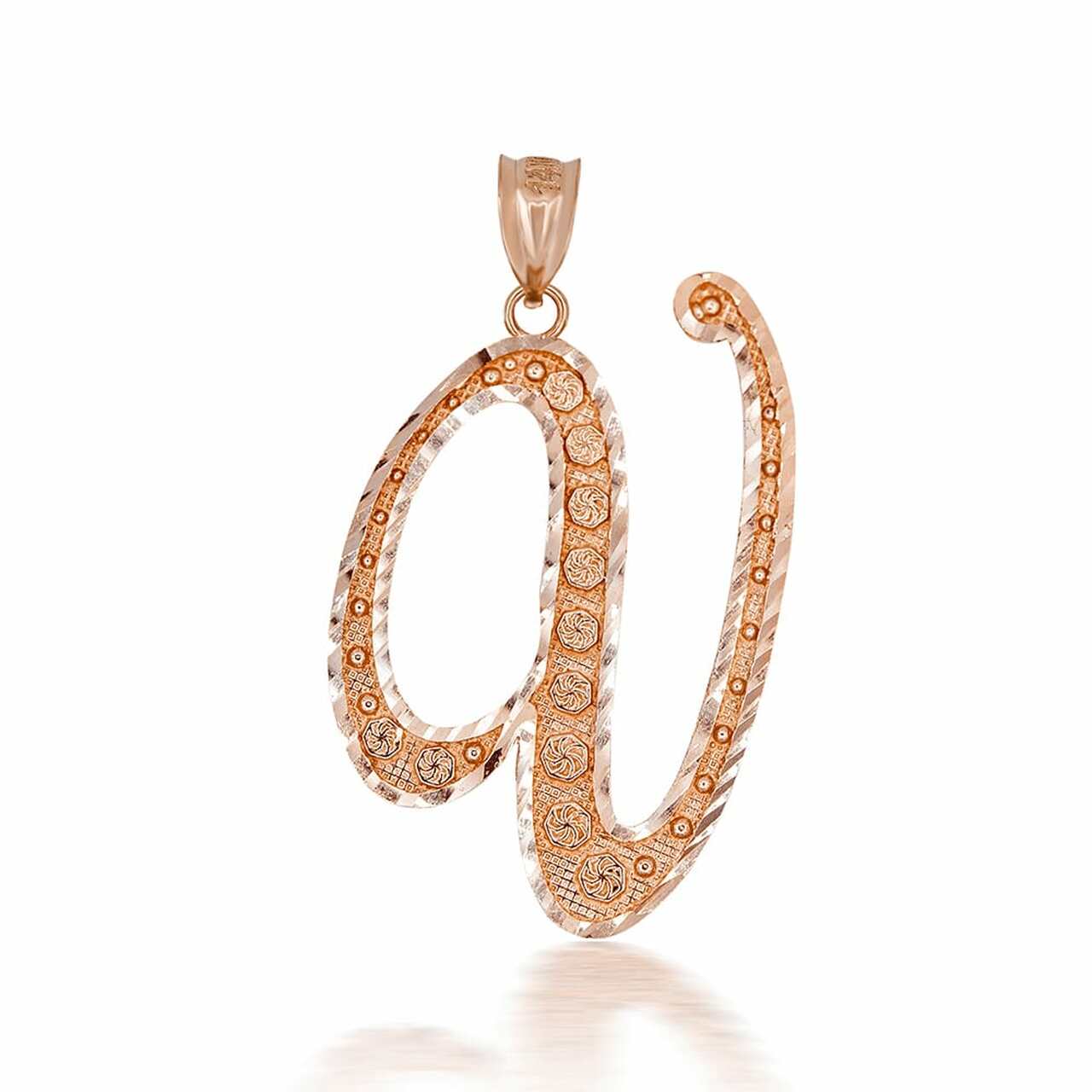 Gold Cursive Initial Letter “A - Event Z review and price