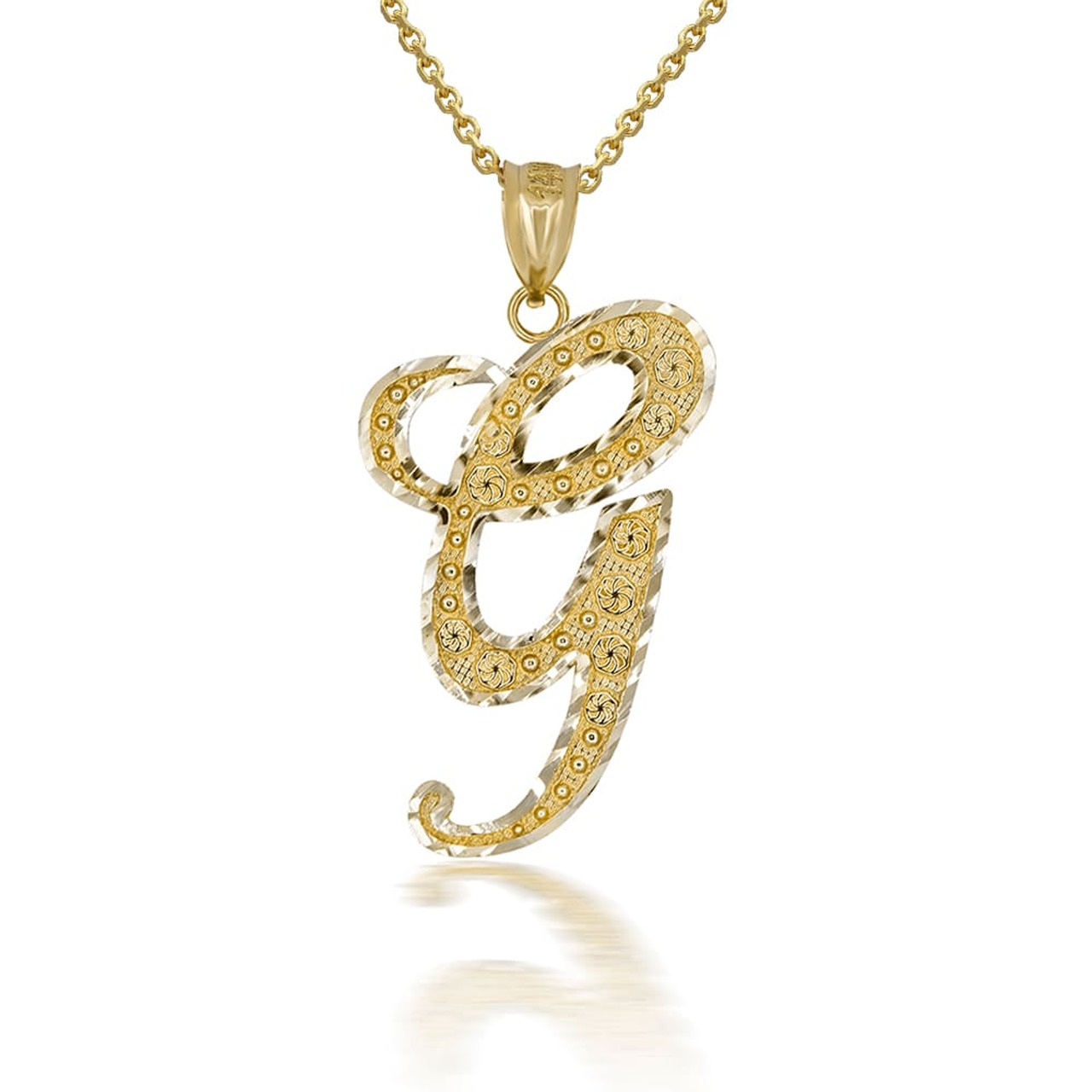 Gold Cursive Initial Letter “A - Event Z review and price