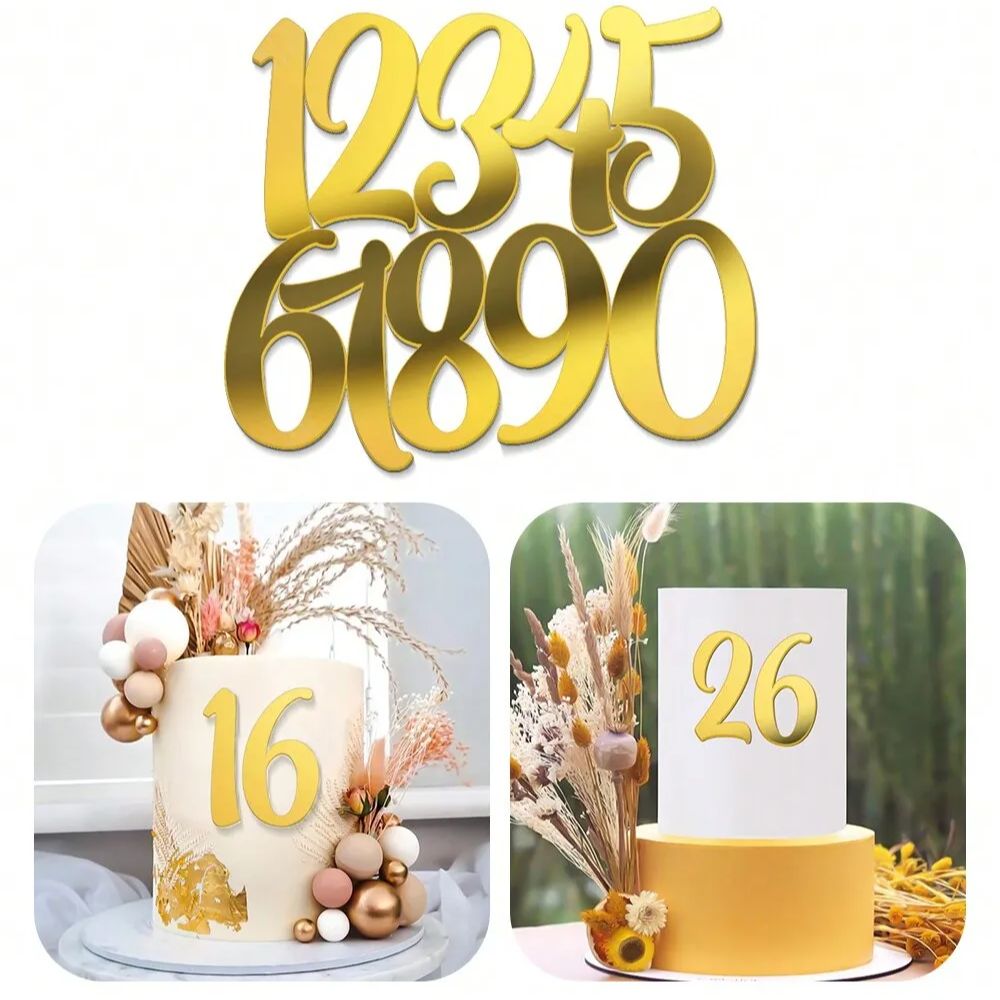 1set Golden Mirror Acrylic A-Z - Event Z review and price