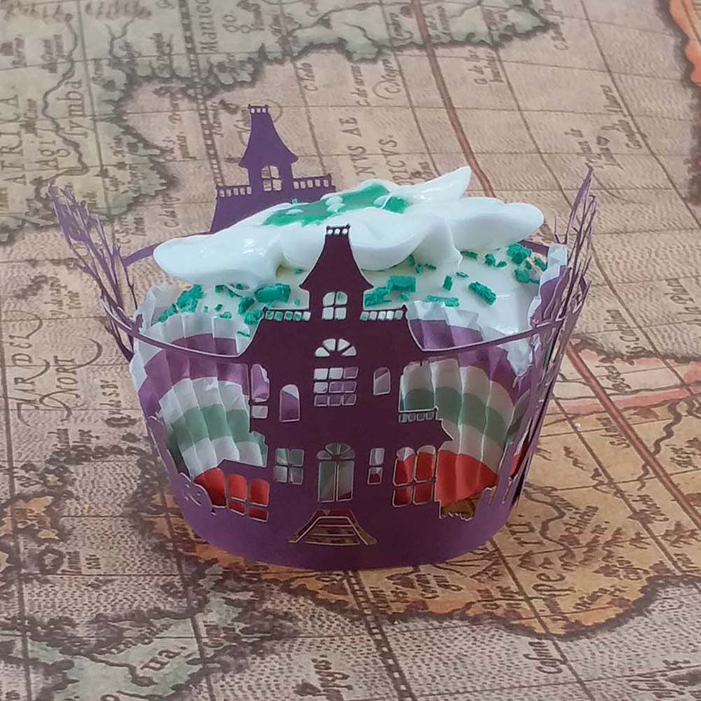 50Pcs Creative Cake Wrappers H - Plastic Cup 50Pcs review and price