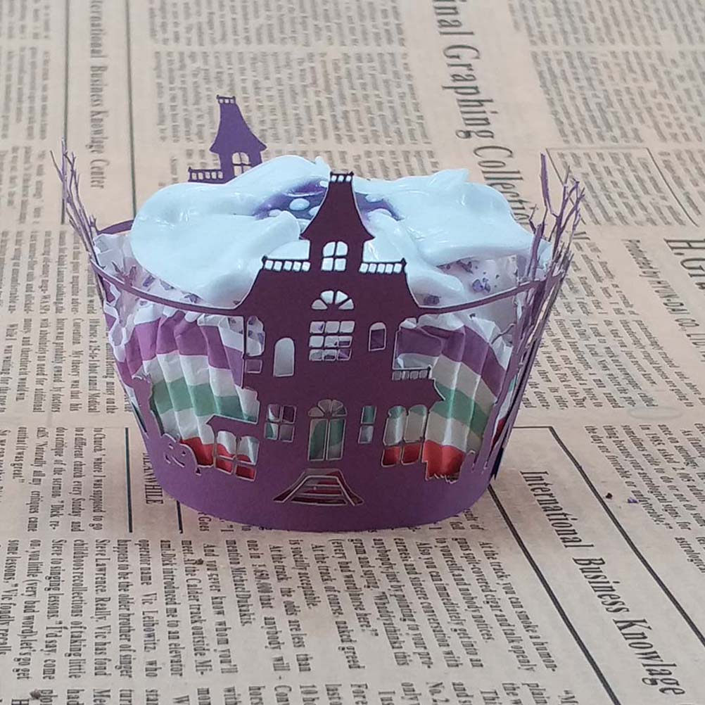 50Pcs Creative Cake Wrappers H - Plastic Cup 50Pcs review and price